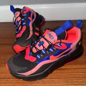 Black Pink Neon Pink Blue